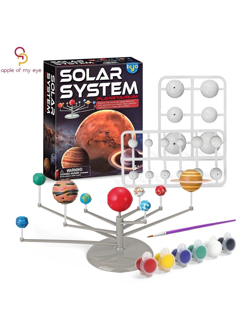 solar system educational game, science project, team toy